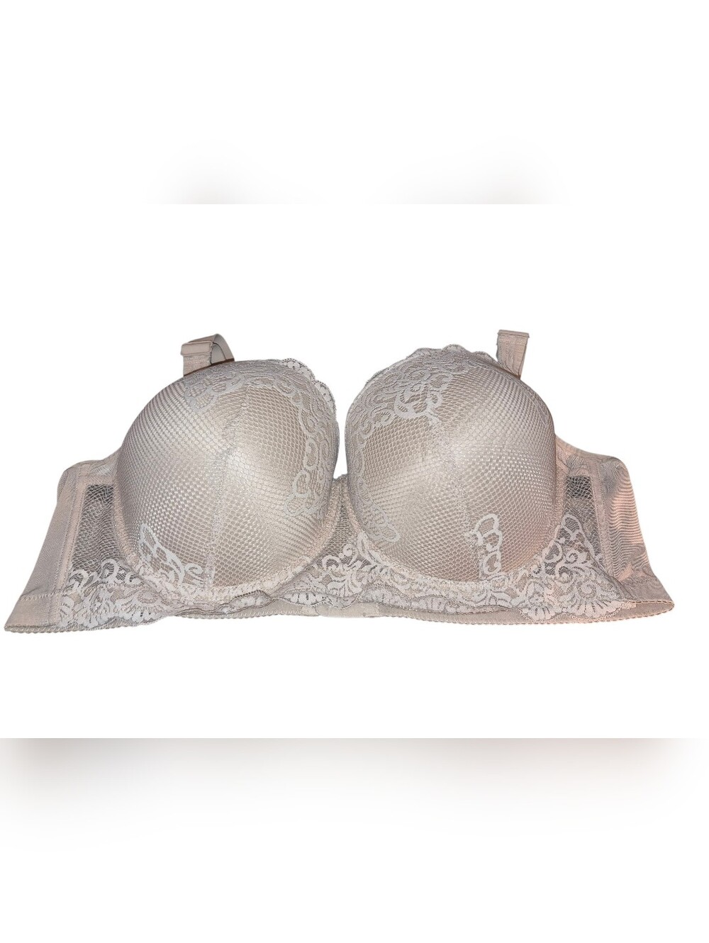 Unbranded Lace-Trim Convertible Underwire Bra Size 46DD